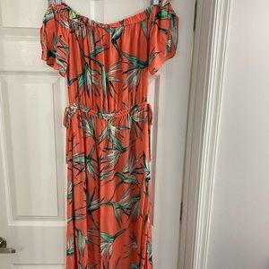 Off the shoulder Maxi dress
